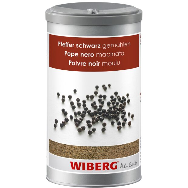Pfeffer schwarz gemahlen - WIBERG