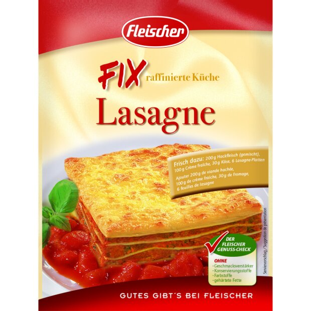 Lasagne - Fleischer