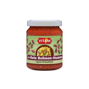 Rote Bohnen-Hummus bio 125g - VITAM