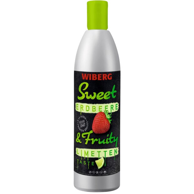 Sweet and Fruity Erdbeere und Limettentaste - WIBERG