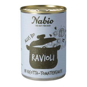 Ravioli in Ricotta-Tomatensauce BIO 400g - Nabio