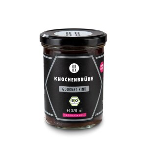 Knochenbrühe Gourmet-Rind Bio 370ml - Brox