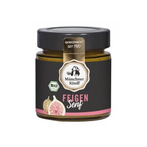 Feigen Senf Bio 125ml - Münchner Kindl Senf