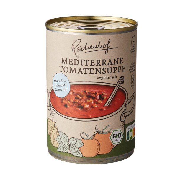 Mediterrane Tomatensuppe BIO 380ml - Reichenhof