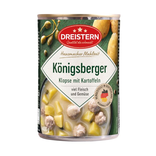 Königsberger Klopse mit Kartoffeln 400g - DREISTERN