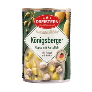 Königsberger Klopse mit Kartoffeln 400g - DREISTERN