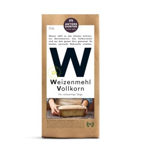 Weizenmehl Vollkorn 1kg Bio - Antersdorfer; MHD: 04.11.2023