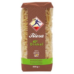 Makkaroni-Chips - Dinkel - 500g - Riesa