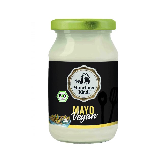 Vegane Mayo Bio 250ml - Münchner Kindl Senf; MHD: 01.06.2024