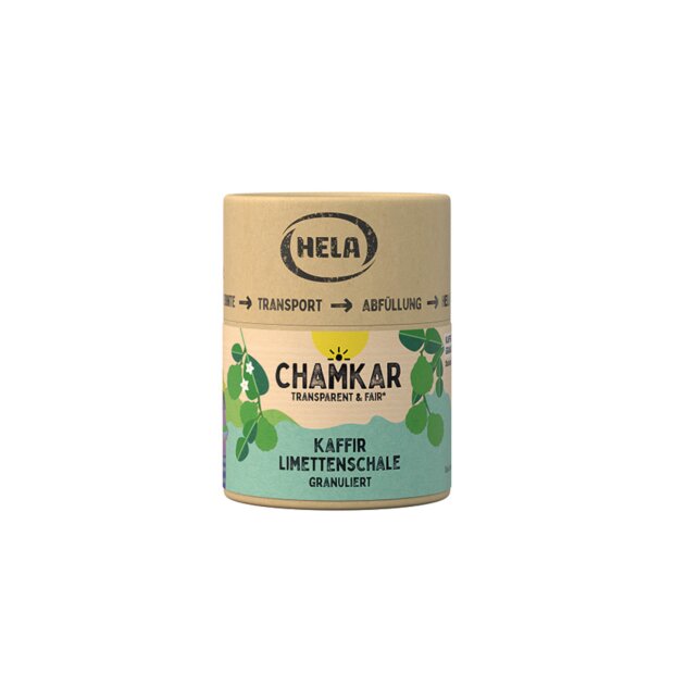 Chamkar Kaffir Limettenschale granuliert 40g - Hela