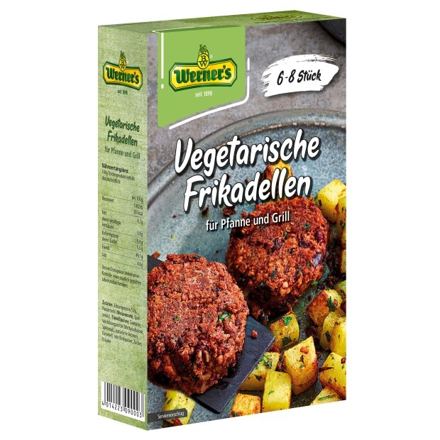 Vegetarische Frikadellen 6-8 Stück - Werners