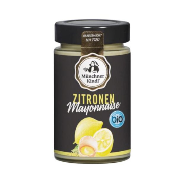 Mayonnaise mit Zitrone - Münchner Kindl Senf