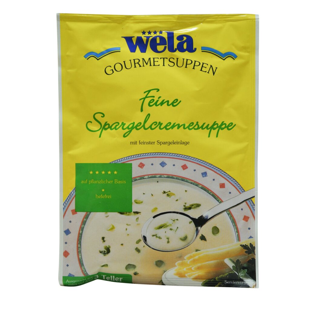 Feine Spargelcremesuppe 3 Teller von wela kaufen | Suppenhandel